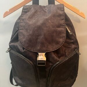 lululemon acid wash Black Backpack